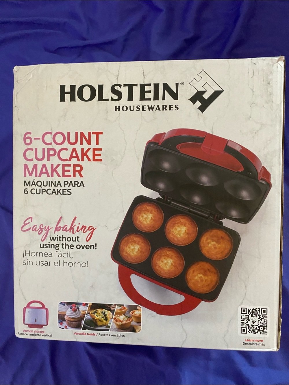 Red 6-Count Cupcake Maker